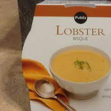 publix lobster bisque and nutrition facts