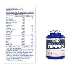 dy nutrition whey complex tempro 75serv