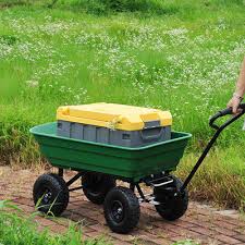Garden Dump Cart Wagon Gardening