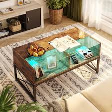 Tables Rustic Brown Coffee Table