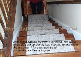 stair runner pad stair carpet runner