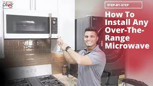 install any over the range microwave