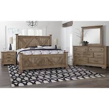 Shop rustic king bedroom sets in a variety of styles and designs to choose from for every budget. Cool Rustic 5 Pc King Bedroom Set By Vaughan Bassett 350491 Riley S Furniture Mattress