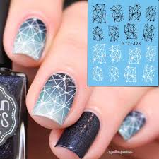 Make a personalized nail art by following this diy nail decals tutorial. Buy 1pc Hollow 3d Fashion Black White Diy Three Dimensional Nail Stickers Decals Styles Nails