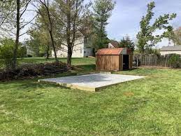 Gravel Shed Foundation In Millstone Nj