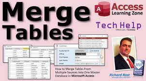 merge tables in microsoft access