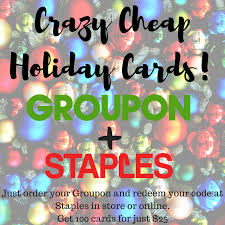 Be on the lookout for groupon coupons as well to save even more. Custom Same Day And Delivered Holiday Cards And Invitations From Staples Up To 70 Off Cheap Holiday Cards Holiday Cards Custom Holiday Card