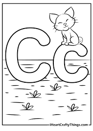 alphabet coloring pages 100 free