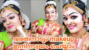 bharathanatyam makeup hair costumes