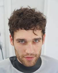 haircuts for men with curly hair that