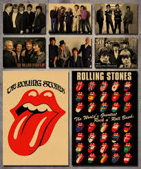 They became rock's definitive, emblematic band, capable, more than 50 years after their formation, of filling the largest stadia in the world. Vintage Kraft Paper Poster Rolling Stone Classic Poster Wall Sticker Nostalgic Decorative Painting Bar Decorative Poster Rolling Stones The Rolling Stonesposters Posters Aliexpress