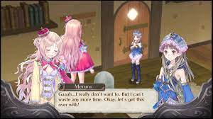 One additional ending was added in atelier meruru plus, and it was later added for the japanese playstation 3 version in a downloadable patch (patch ver 2.02). Si Kajul Atelier Meruru Plaza Error Princess Of The Small Frontier Nation Of Arls Meruru Plans To Make Use Of Alchemy To Stimulate The Expansion Of Her Small Nation