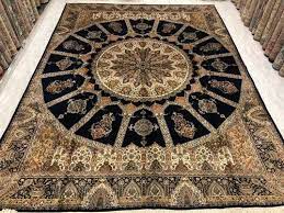 multicolor silk kashmiri carpet at best