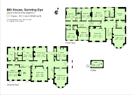 English Country House Floor Plan