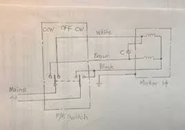 reverse switching of single phase motor