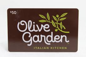50 olive garden gift card property room