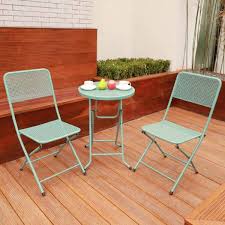 Foldable Patio Table And 2 Chairs