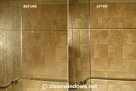 Shower Door Cleaning And Hard Water