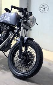 royal enfield thunderbird cafe racer by