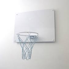 21x16 White Mini Basketball Hoop Set