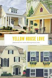 Yellow House Exterior House Exterior