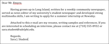 Cover letter magazine journalism   Online Writing Lab