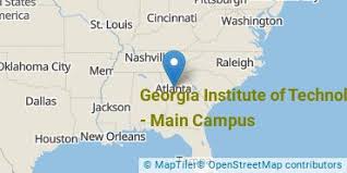Where Is Georgia Institute of Technology - Main Campus?