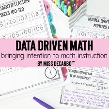 Data Driven Math Bringing Intention To Math Instruction Miss Decarbo