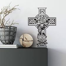 Celtic Cross Wall Sticker Wall Art Com