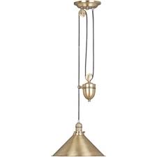 Rise And Fall Ceiling Pendant Light In