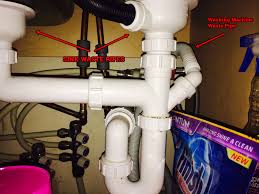 how can i connect dishwasher waste pipe