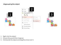 Ki Puzzle Design Box Process Chart And Icons Flat Powerpoint