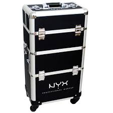 4 tier makeup artist train case nyx