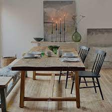 large handcrafted d dining table