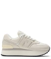 new balance sneakers wl574 white white