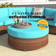 Turquoise Outdoor Patio Chair Cushion