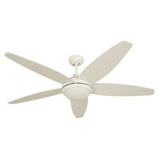 Lancer Ceiling Fan With Light White