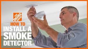 how to install a smoke detector the