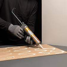 molding tan construction adhesive