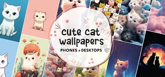 cute cat wallpapers world of printables