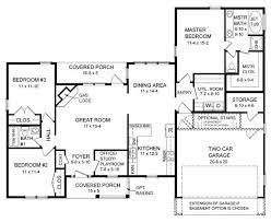 Traditional Style House Plan 59057 With