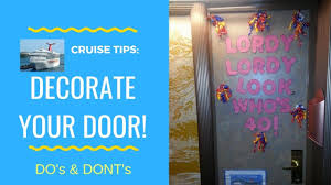 Add the cruise ship whirls to your nautical themed party. Cruise Door Decorations What To Know Before You Decorate Your Door Youtube