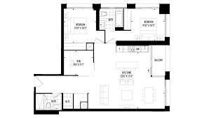 2 bedroom den toronto ontario