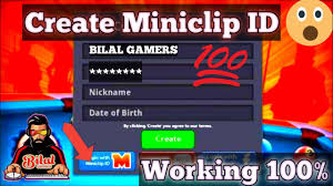 The 8 ball just keeps spinning in circles but the game won't come on and i'm not even getting any notifications at all even. How To Create A Miniclip Id 8 Ball Pool Account 2020 100 Bilal Gamers Youtube