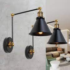 Modern 1 Light Swing Arm Wall Lamp 2