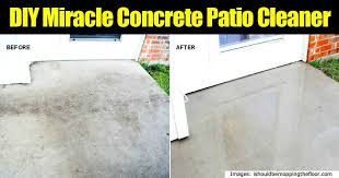 Garden Concrete Patio Clean Concrete