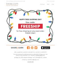 That day, as each free shipping offer might work differently (automatically applied on the store's site, or require a code to be entered, etc.). Your Guide To Free Shipping Day Email Marketing Smartrmail