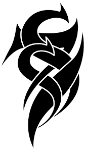 black 3d s logo design png transpa