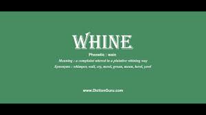 نتیجه جستجوی لغت [whine] در گوگل