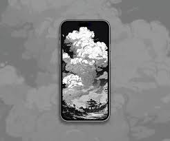 Clouds Black White Wallpapers Cool